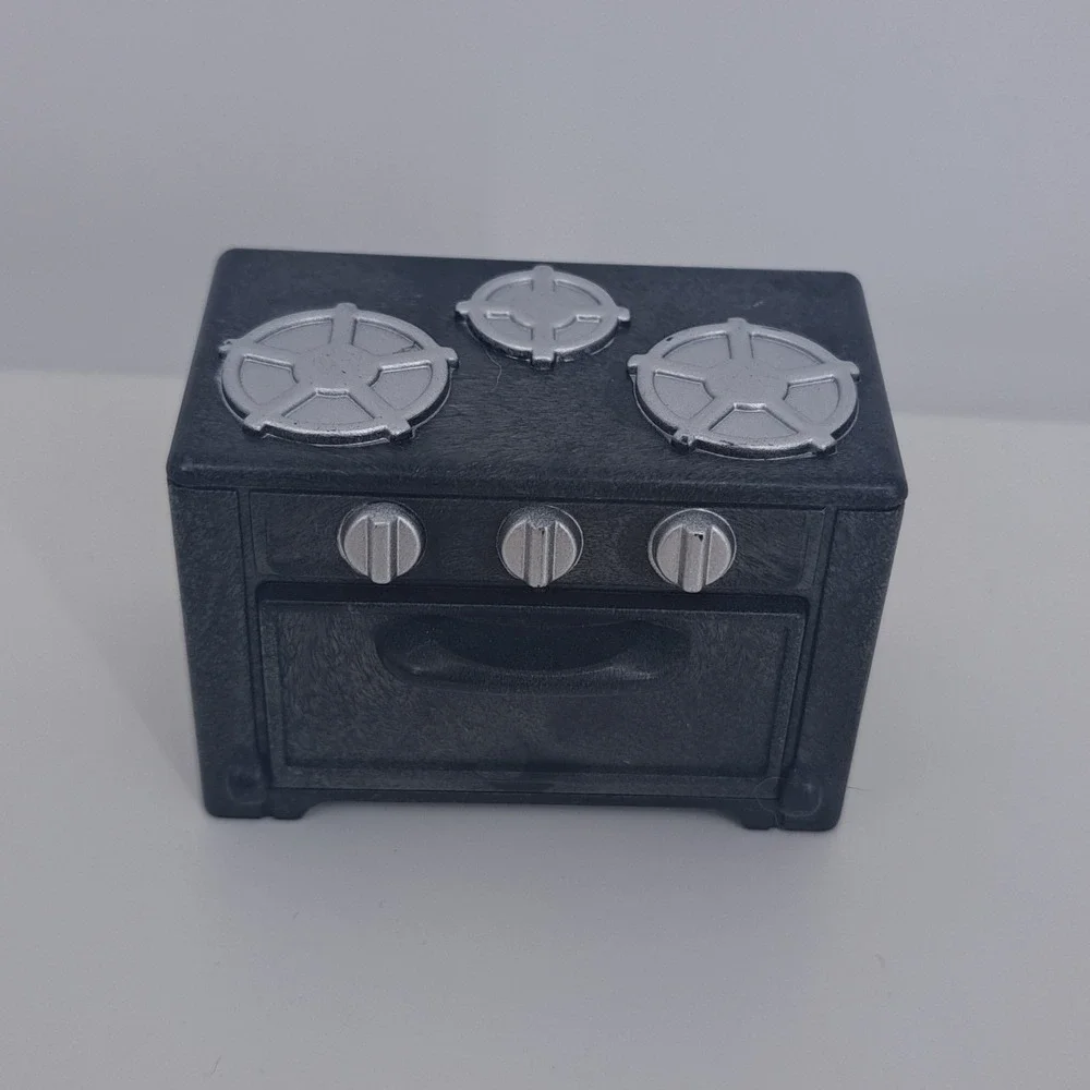 Epoch Sylvanian Families Calico Critters Black Range Stove Oven Dollhouse Toy